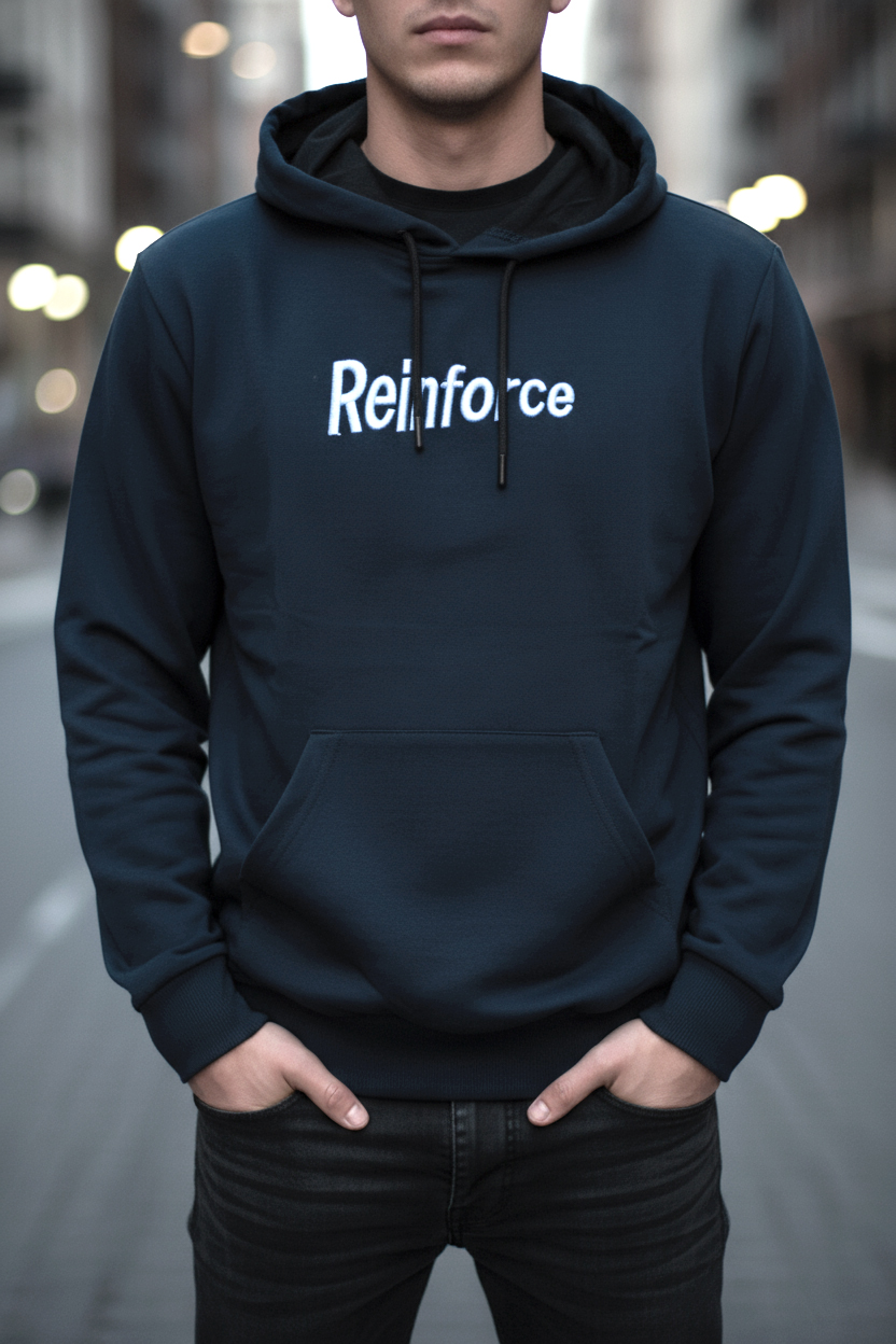 Pánská mikina RVCA Tm. modrá Již pouze vel. M