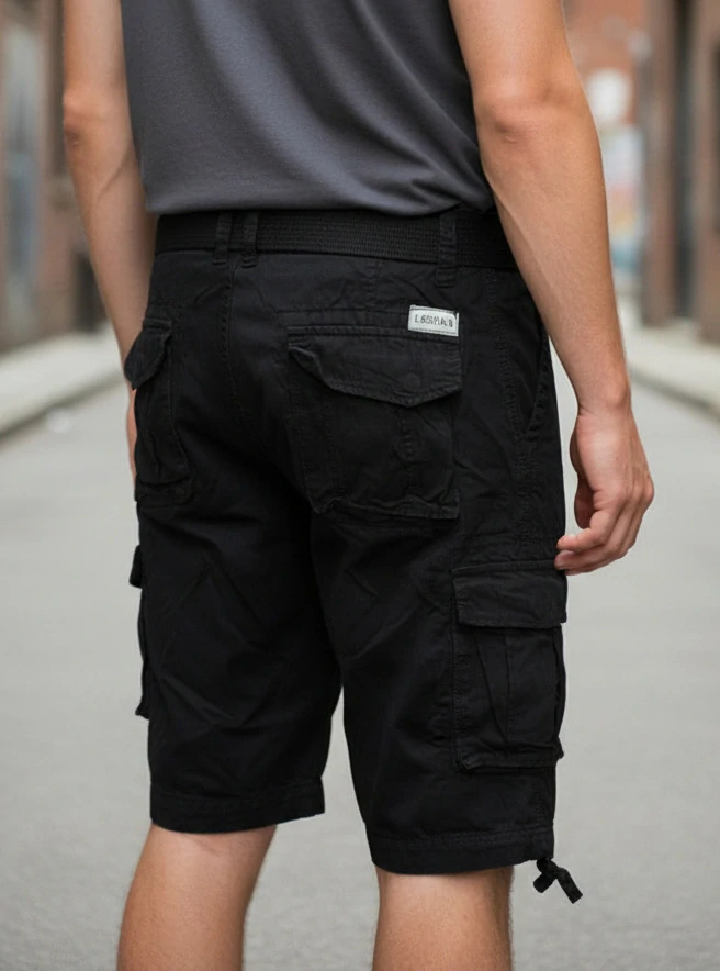 Pánské  kraťasy loshan černé 