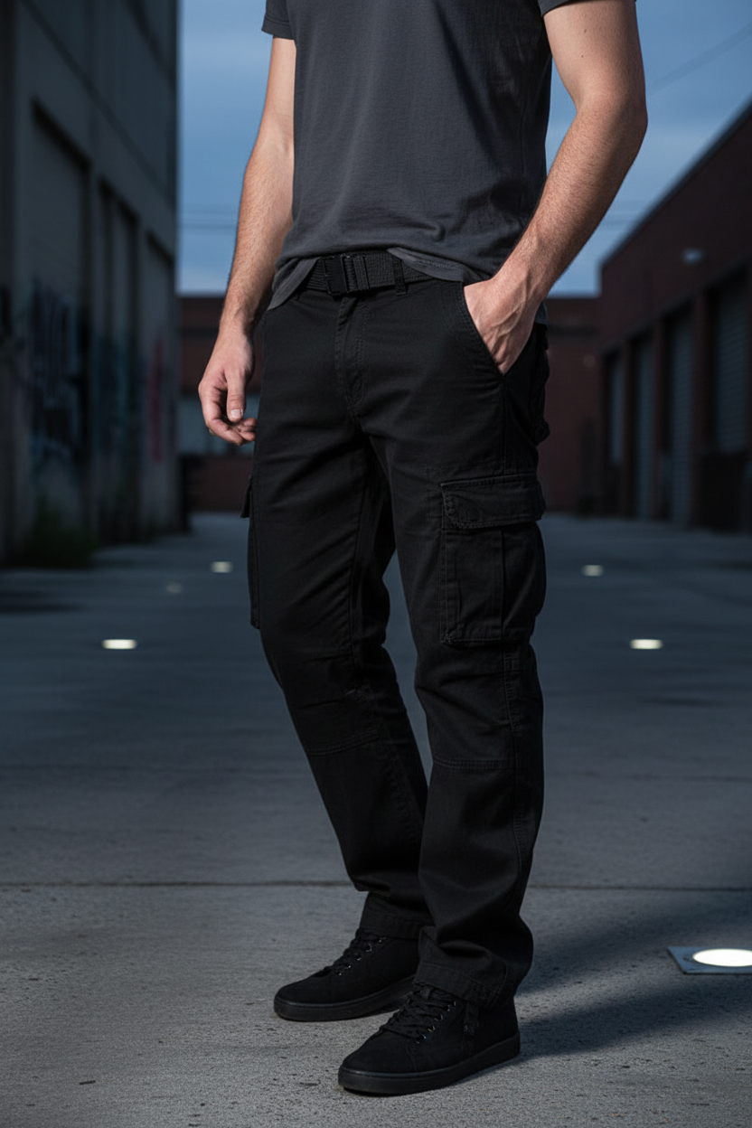 Pánské kapsáče LOSHAN černé