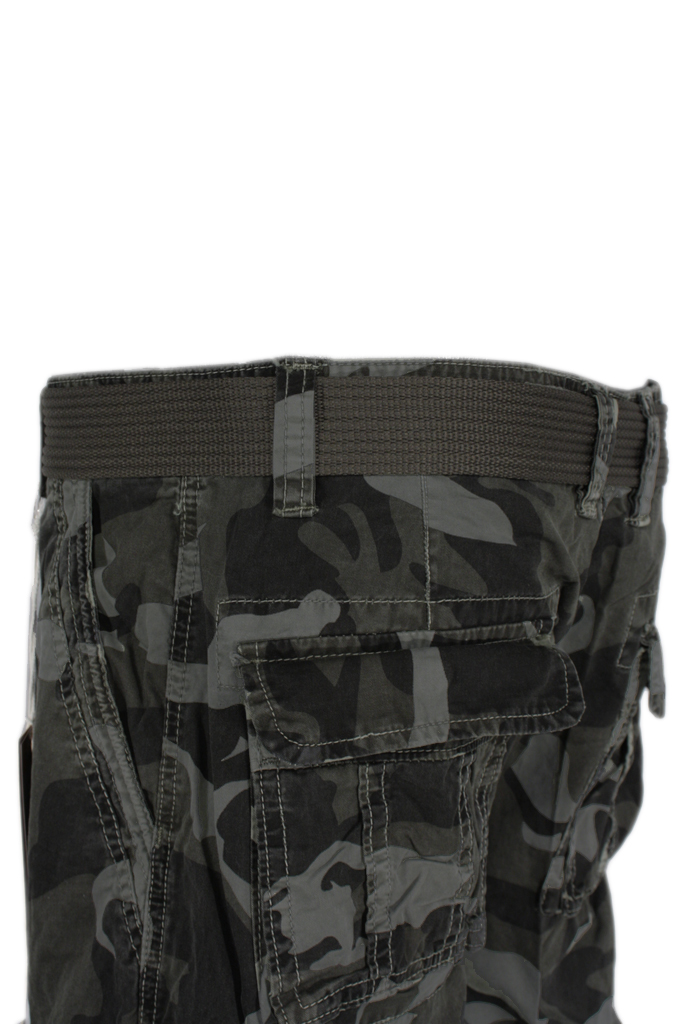 Pánské maskáčové kraťasy + pásek loshan  Již pouze vel. 34  a 42 Pas 90cm a 112cm