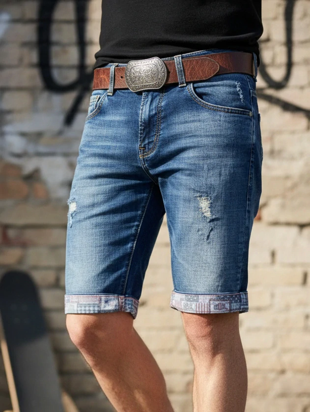 Pánské riflové kraťasy DTG jeans