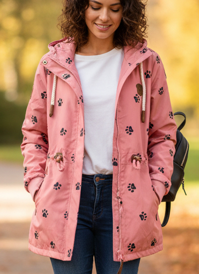 Dámská letní bunda VINTE lososová 