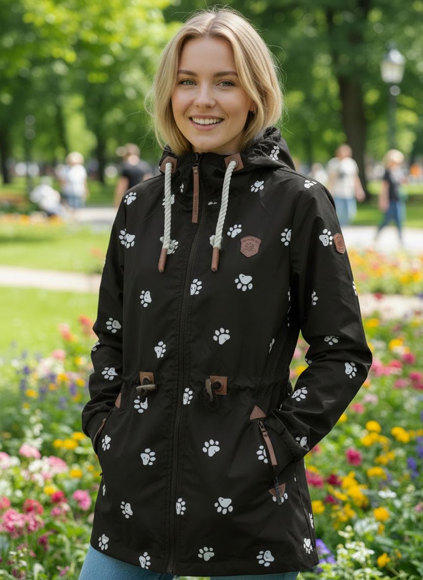 Dámská letní bunda- nadměrné velikosti 2XL až 6XL černá  