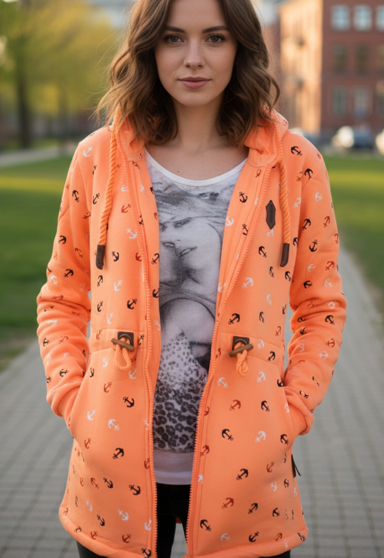 Dámská mikina okrová