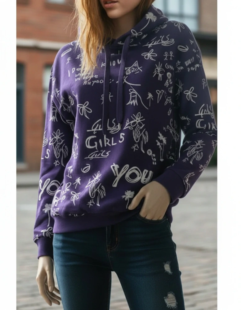 Dámská mikina Pachie fialová