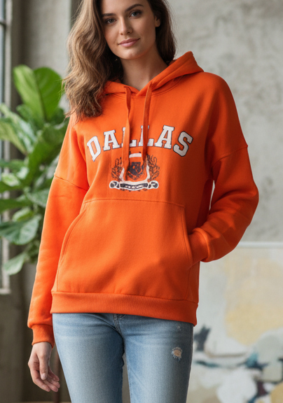 Dámská mikina Pachie oranžová