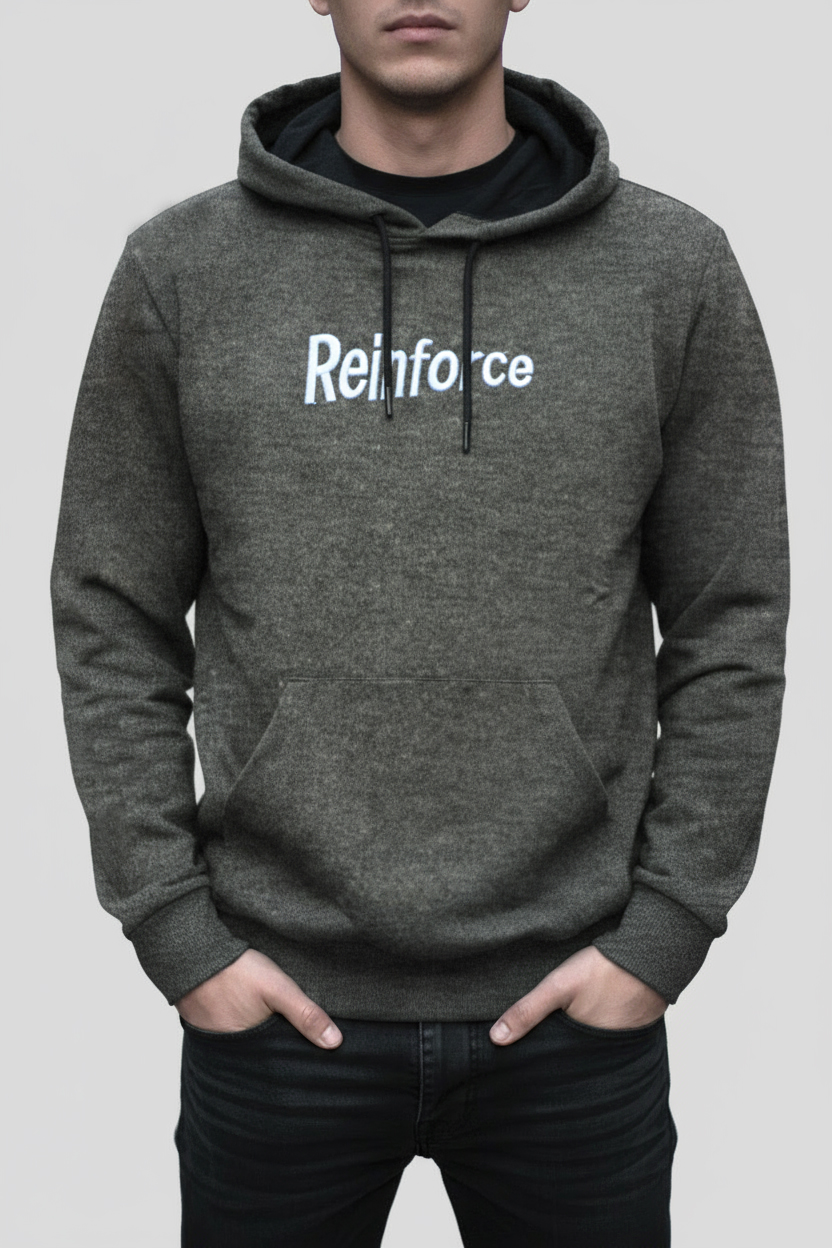 Pánská mikina RVCA šedý melír Již pouze vel. M