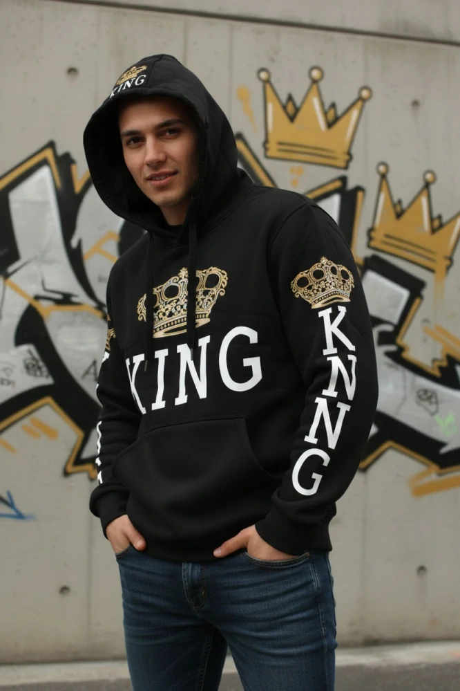 Pánská mikina VINTE černá