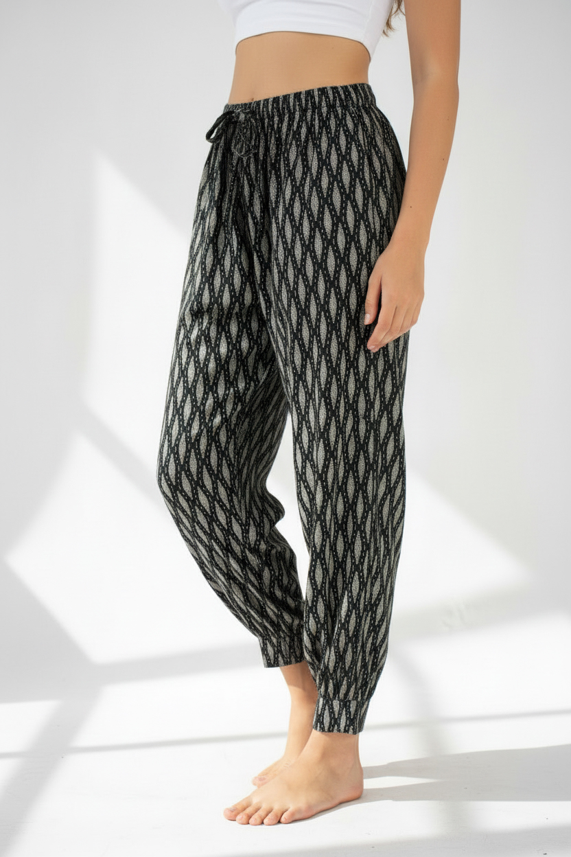 Dámské letní kalhoty arcan černé