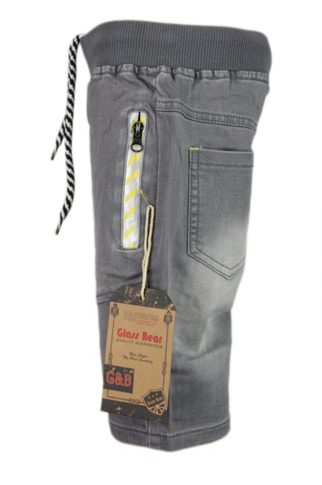 Chlapecké kraťasy C&B šedé