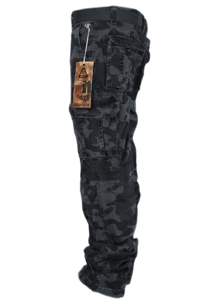 Pánské maskáčové kalhoty modro šedý maskáč 