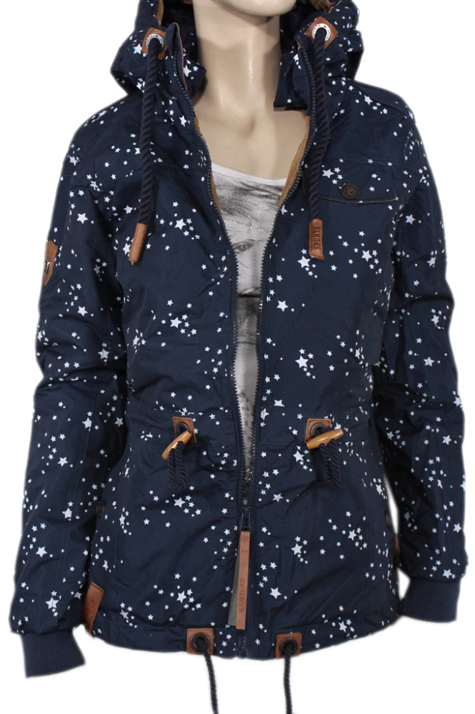 Dětská zimní bunda VINTE tm. modrá  