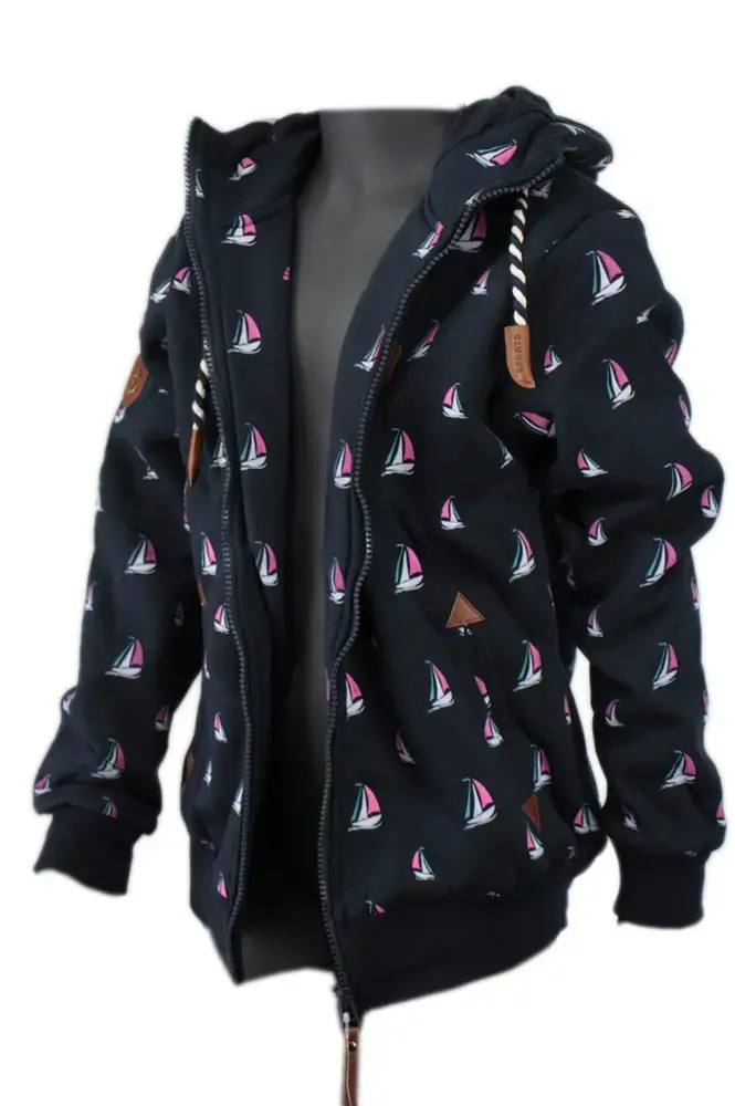 Dětská mikina tm. modrá Již pouze vel. 92 