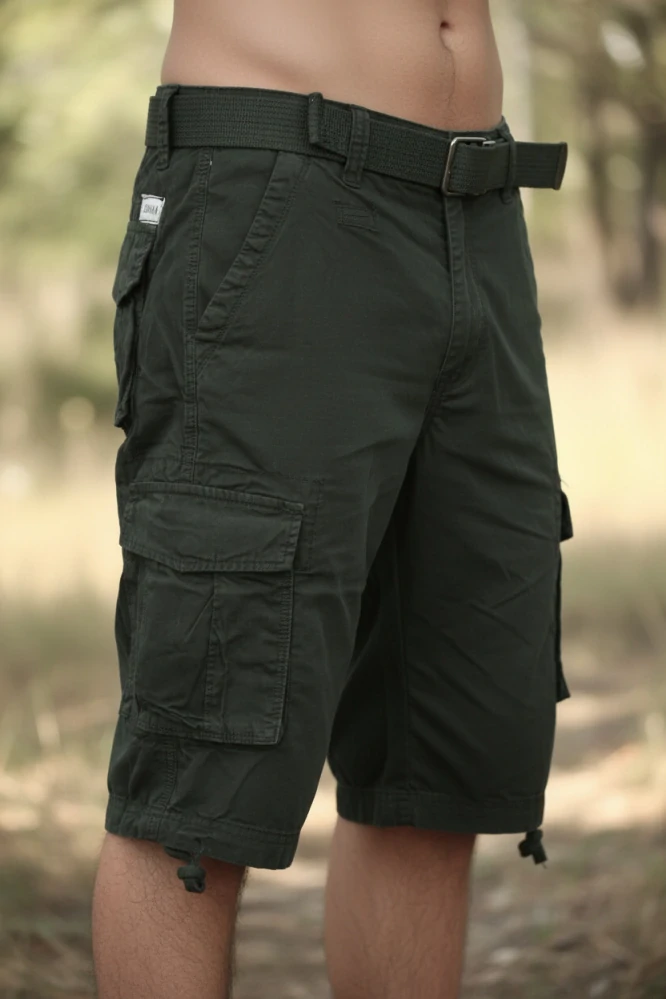 Pánské maskáčové kraťasy loshan khaki 