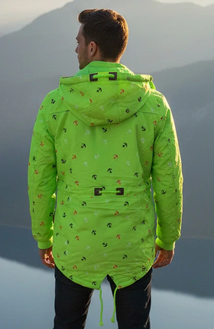 Pánská zimní (přechodová) bunda neonová Již pouze vel. M a L