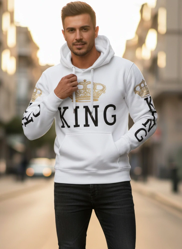 Pánská mikina VINTE bílá Vel. XXXL