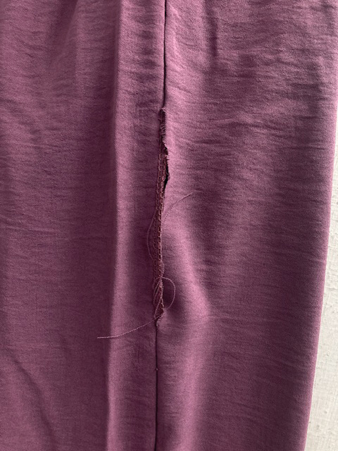 Dámské letní kalhoty HZJ fashion fialková Vel.S