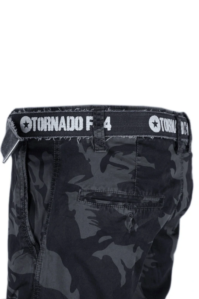 Letní pánské maskáčové kalhoty LOSHAN :  šedo modrá 