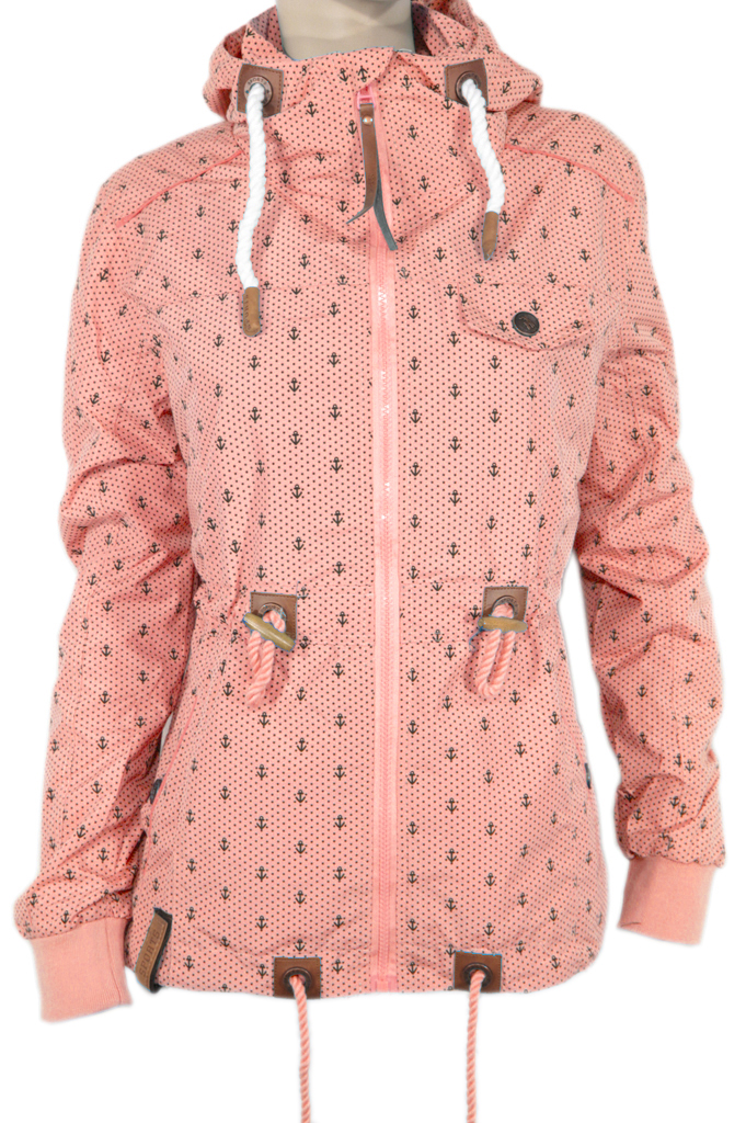 Dětská letní bunda lososová 