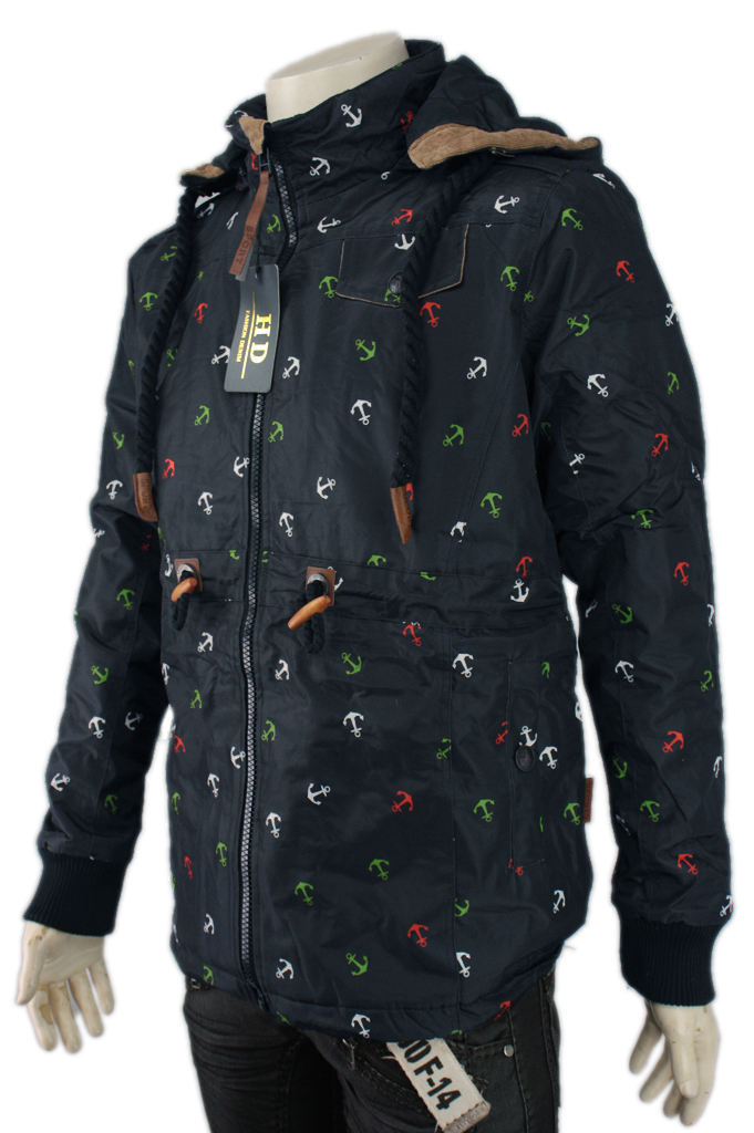 Pánská zimní (přechodová) bunda modrá 