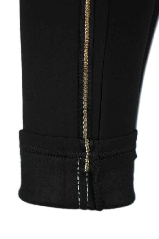 Dámské zateplené legíny must velké velikosti černé 