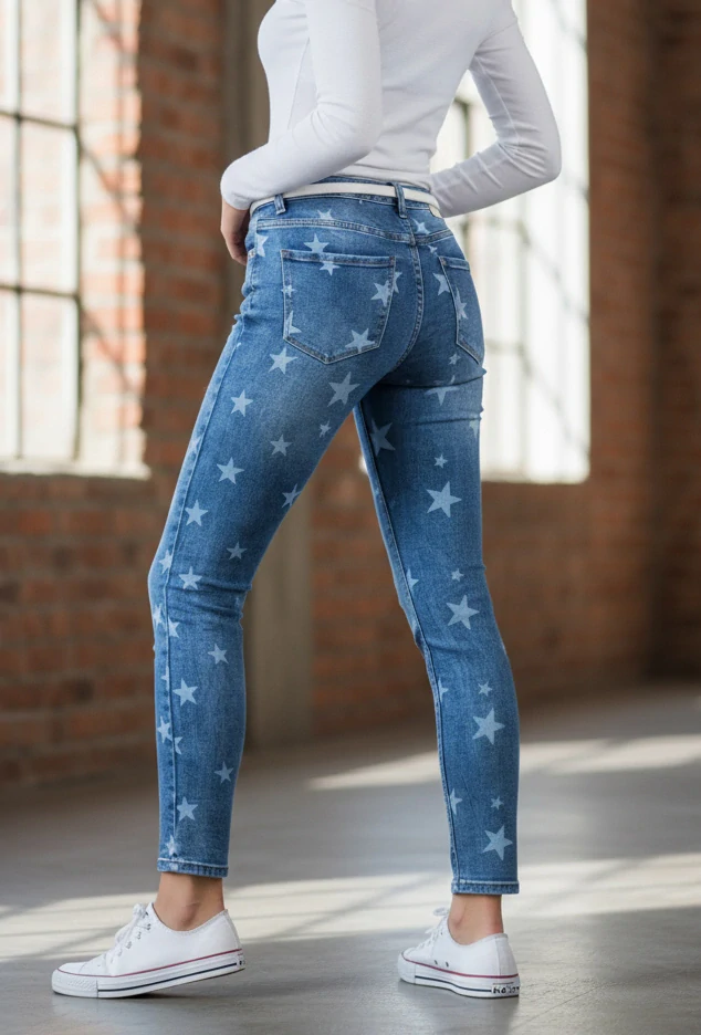 Dámské strečové rifle Denim LIFE