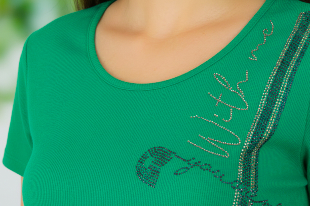 Dámské tričko Mari zelené Vel. 44 a 46