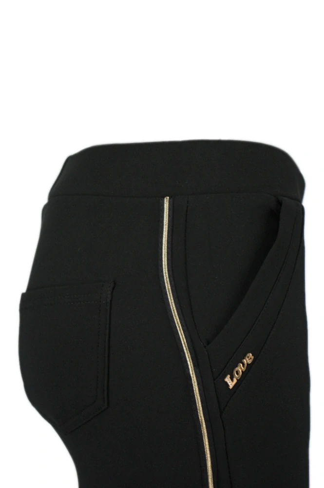 Dámské zateplené legíny must velké velikosti černé 