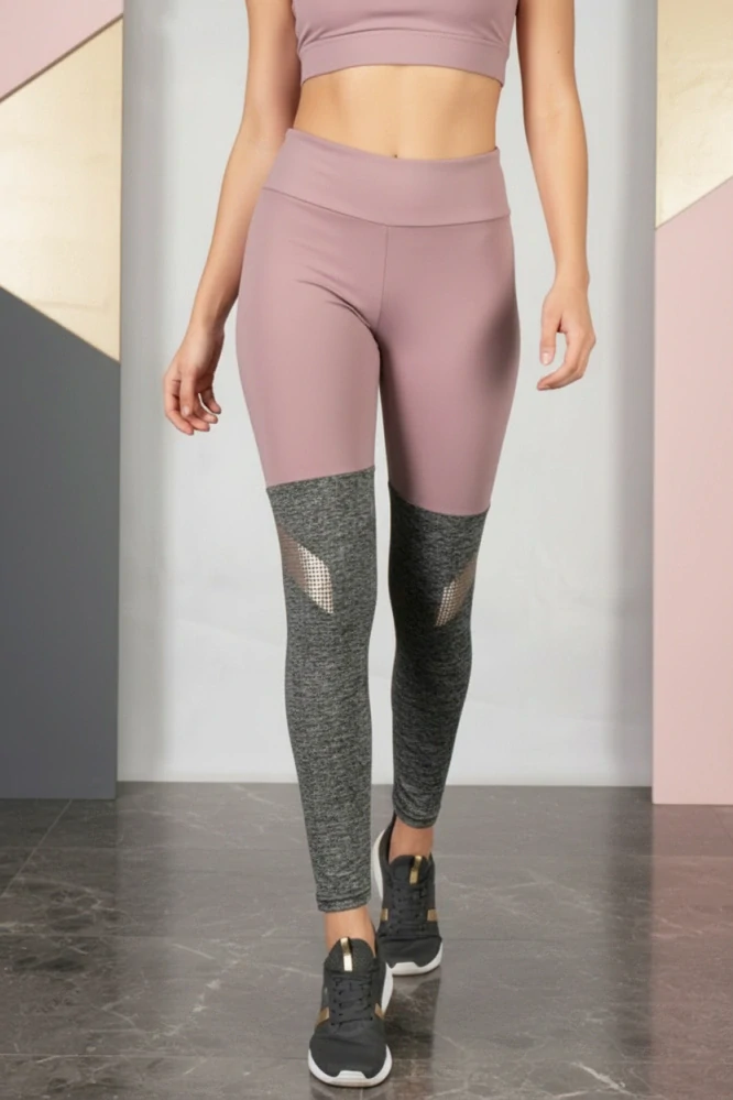 Dámské legíny růžovo fialová (mauve)