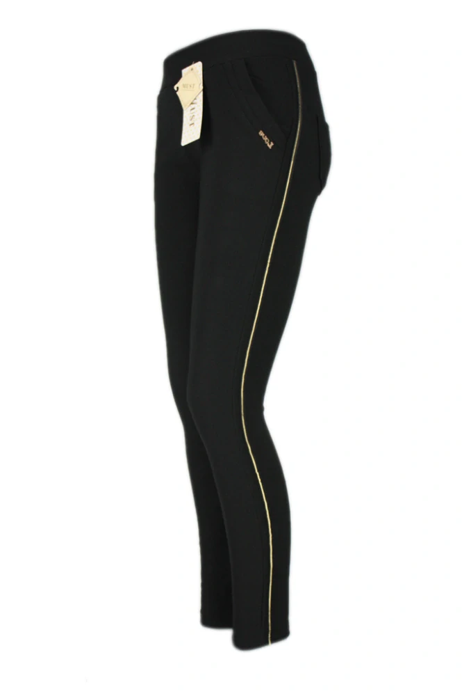 Dámské zateplené legíny must velké velikosti černé 