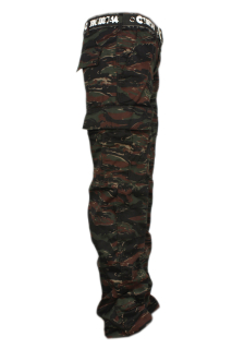 Pánské maskáčové kalhoty tiger pouze vel.S  82cm pas