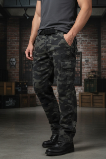 Pánské maskáčové kalhoty 