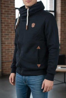Pánská mikina VINTE tm. modrá 